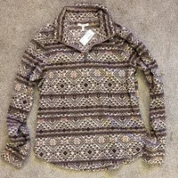 fleece pullover